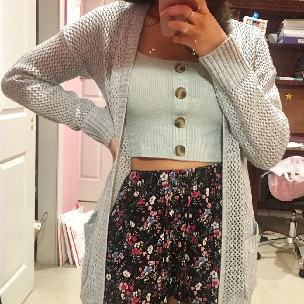 Soft grey sweater